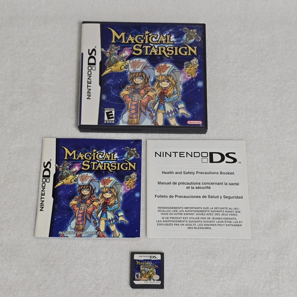 Magical Starsign (Nintendo DS, 2006) CIB Complete with Manual